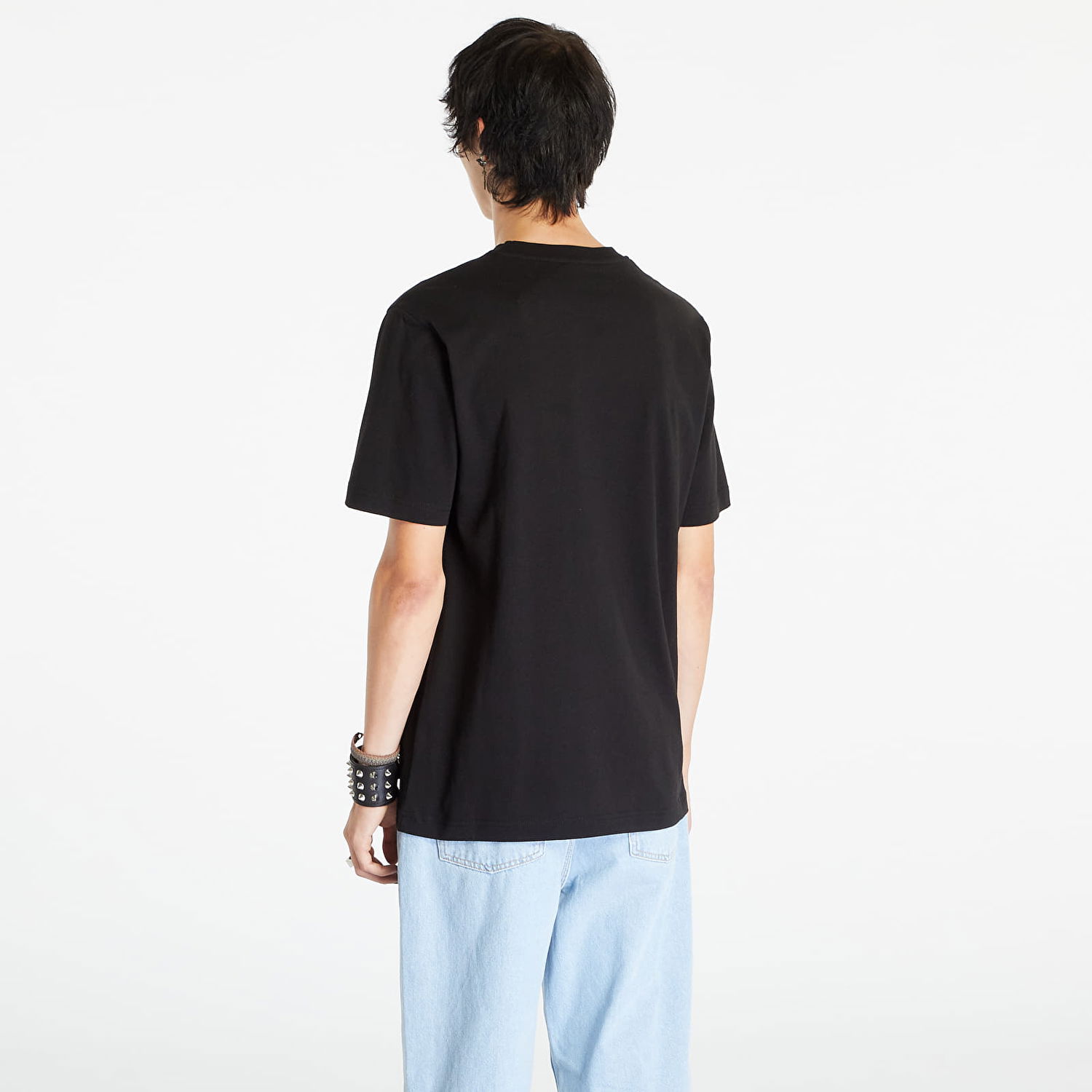 Тениска Diesel T-Just-Bigoval Short Sleeve T-Shirt Черно | A03789_0BEAF Black, 1