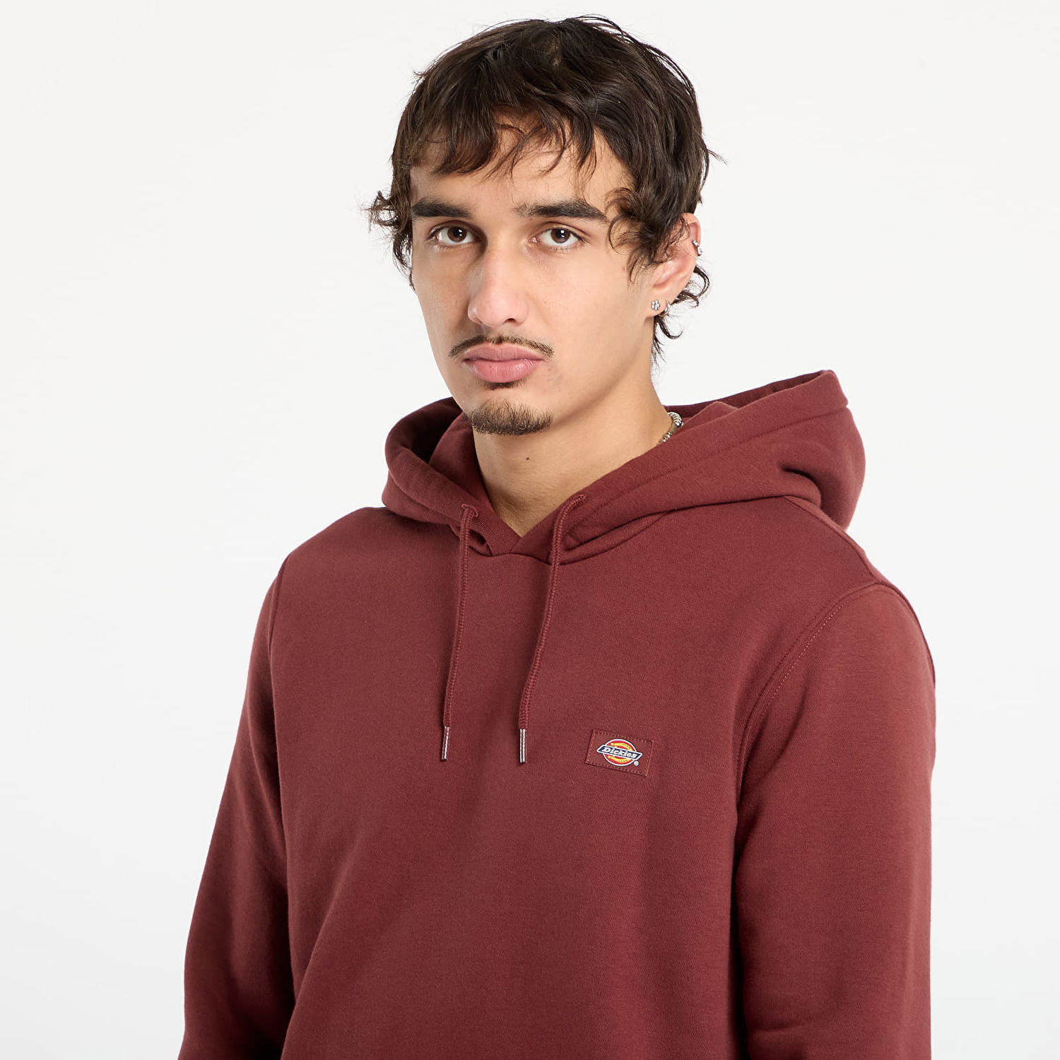 Суитчър Dickies Oakport Hoodie Бургунди | 0A4XCD-ANDORRA, 1