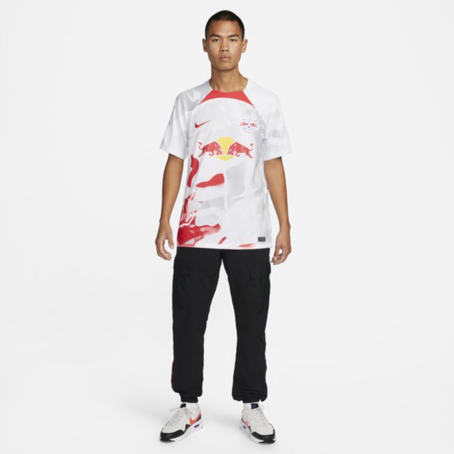 Фланелка Nike RB Leipzig 2022/23 Stadium Home Бяло | DM1845-101, 0