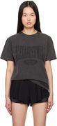 Alexander Wang.t Distressed Logo T-Shirt