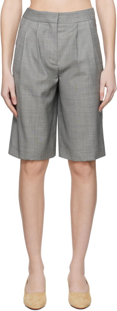 Къси панталони Loulou de Saison Loulou de Saison Soan Shorts Сиво | SOAN, 0
