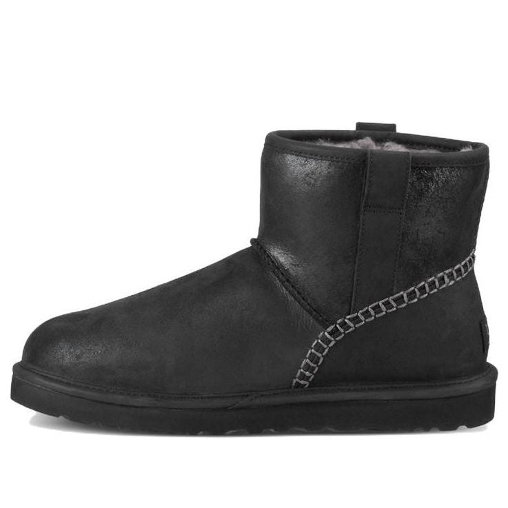Кецове и обувки UGG Classic Mini Stitch Boots Черно | 1008621-BLK, 0