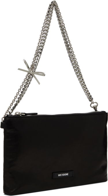 Чанта през рамо We11done We11done Ribbon Chain Shoulder Bag Черно | WD-AB0-25-480-U-BK, 1