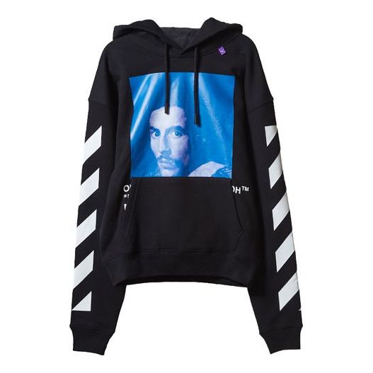 Суитчър Off-White Character Print Hoodie Черно | OMBB037F181920111030, 0
