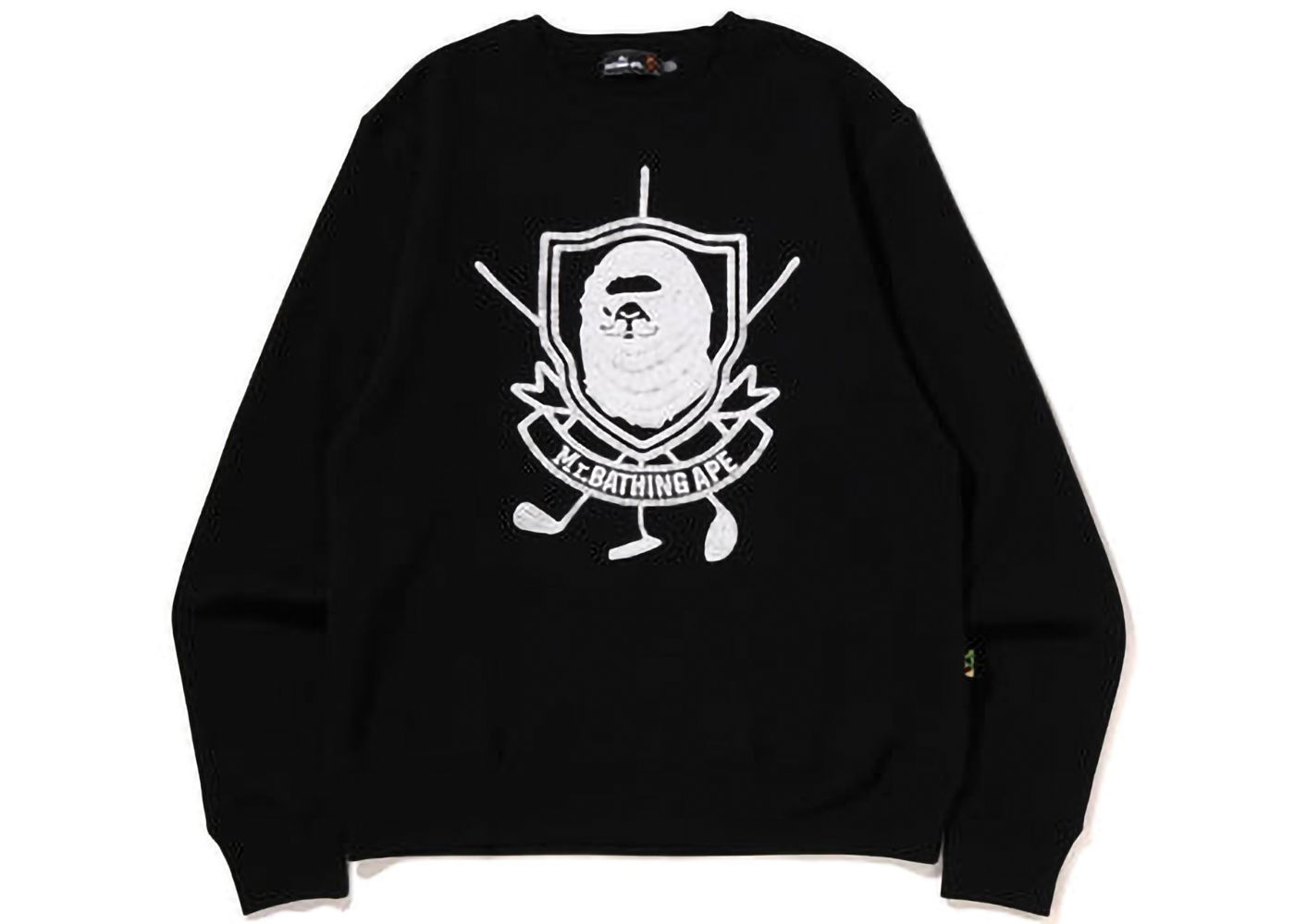 Пуловер BAPE Mr. Bathing Ape Golf Crewneck Черно | 7I80-113-001, 0