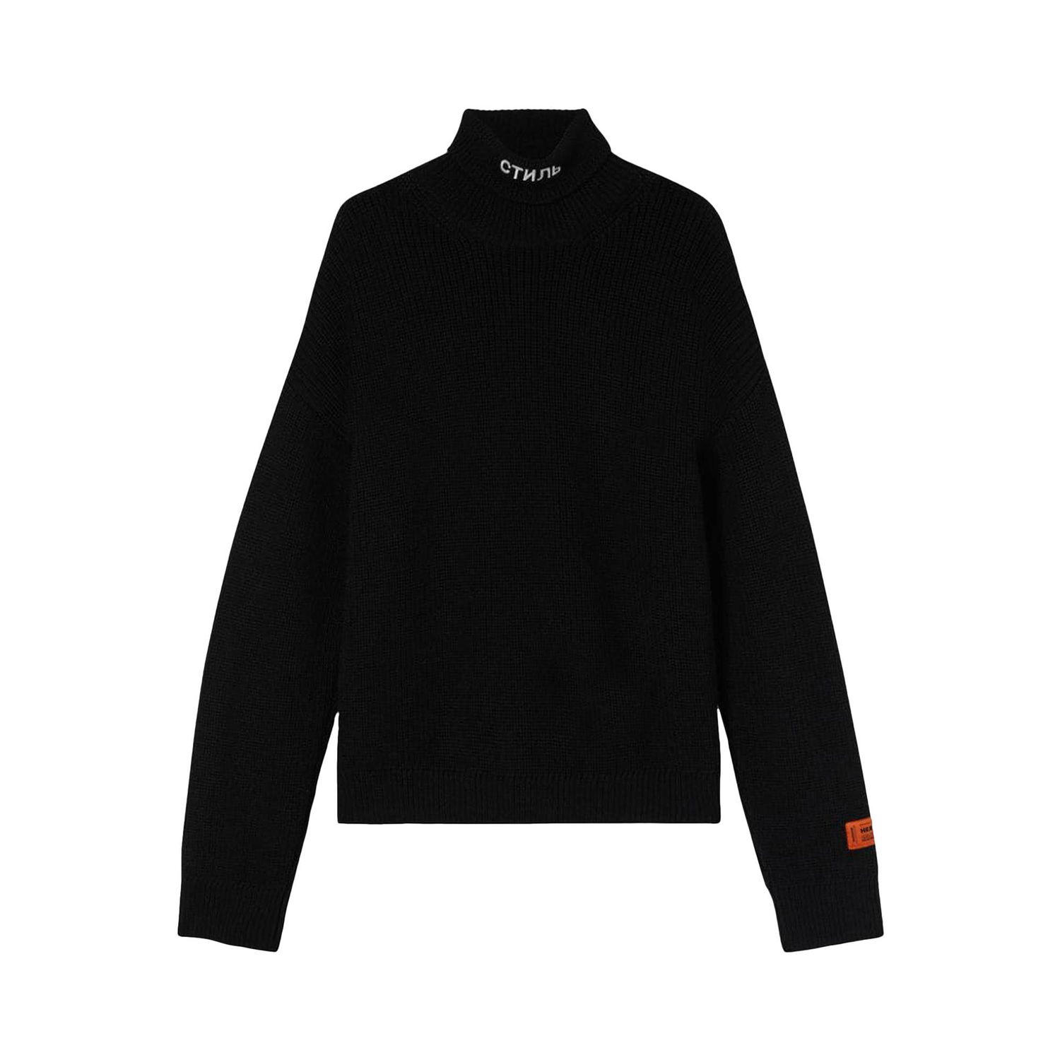 Пуловер HERON PRESTON CTNMB Knit Rollneck Черно | HMHA006F22KNI0011001, 1