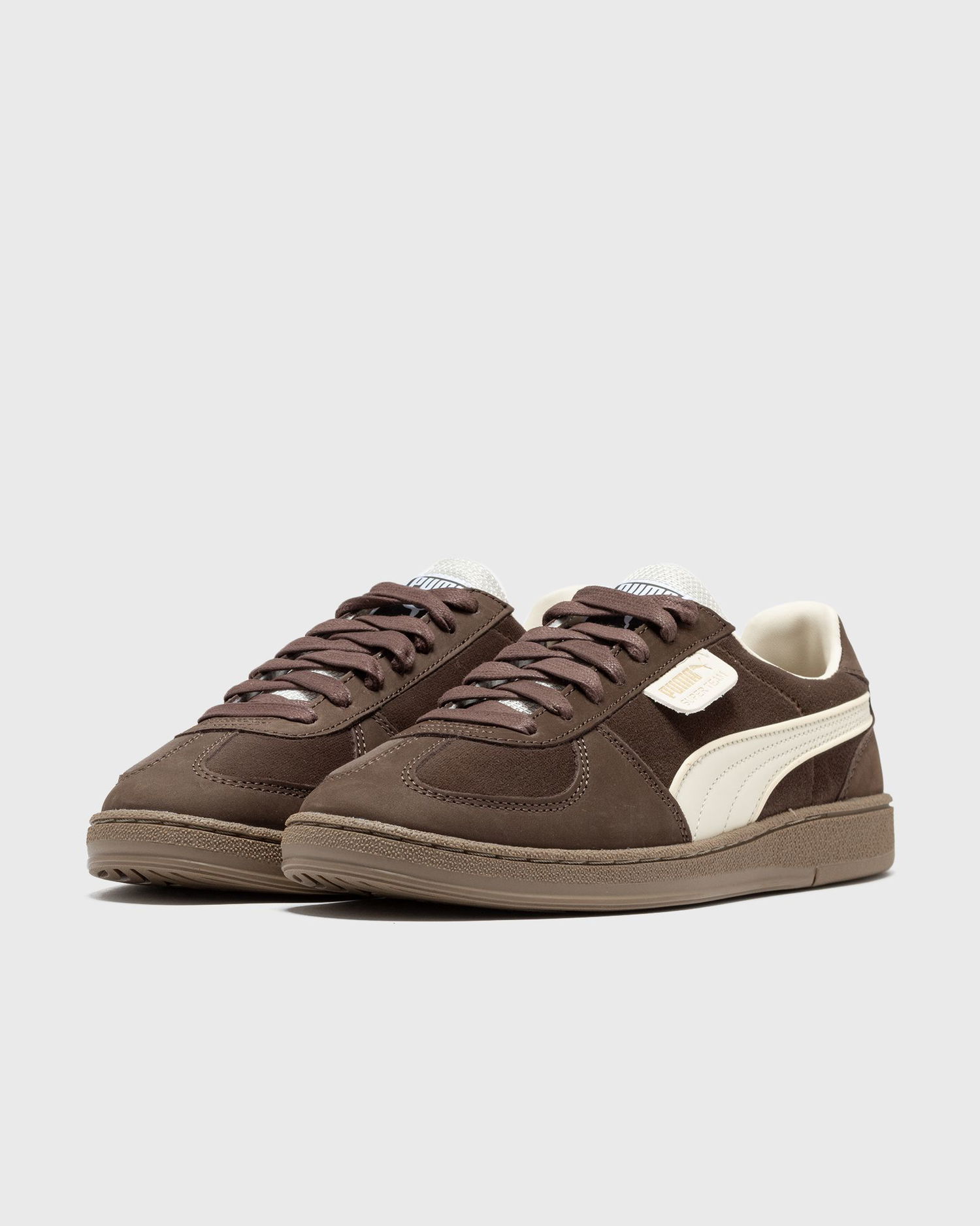 Кецове и обувки Puma SUPER TEAM VELVET W Кафяво | 399154-02, 1