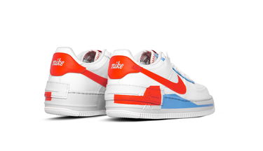 Кецове и обувки Nike Air Force 1 Shadow SE W Бяло | CQ9503-100, 1