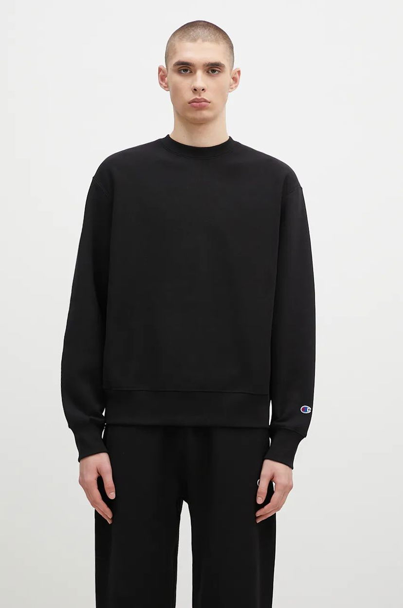 Суитчър Champion Crewneck Sweatshirt Черно | 220707