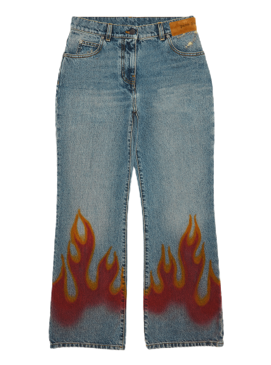 Burning Flared Jeans