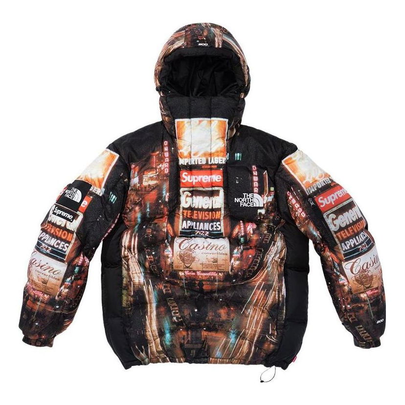 Пухо яке Supreme 800-Fill Half Zip Hooded Pullover by  x  Многоцветен | SUP-FW22-759