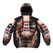 800-Fill Half Zip Hooded Pullover by x