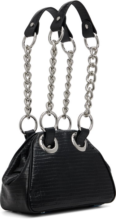Дамска чанта Vivienne Westwood Vivienne Westwood Archive Orb Chain Handbag Черно | 46020008W-L00C0-, 2
