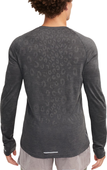 Тениска Nike Running Long Sleeve T-Shirt Сиво | fz1125-010, 1