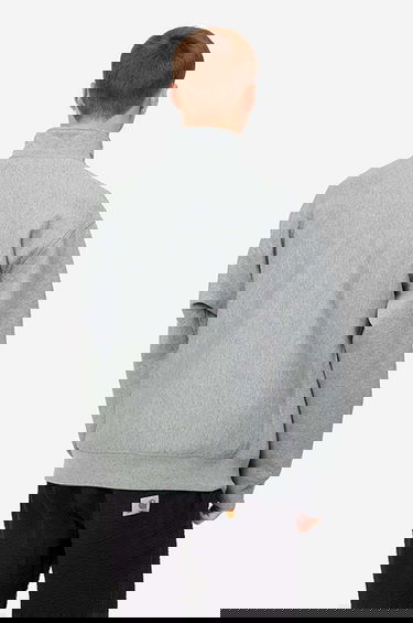 Суитчър Carhartt WIP American Script Half-Zip Sweatshirt Сиво | I027014.GREY.HEATH, 1