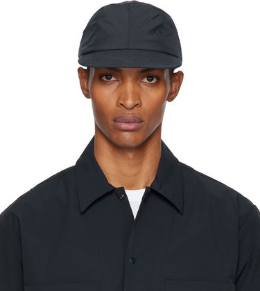 Шапка с козирка NORSE PROJECTS Norse Projects 4-Panel Tech Poplin Cap Черно | N80-0150, 0