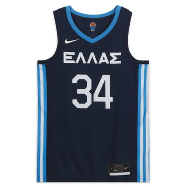 Фланелка Nike Greece (Road) Limited Basketball Jersey Синьо | DA0192-419, 0