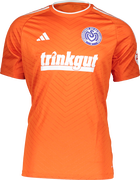 MSV Duisburg 2024/2025 Chevron Pattern Jersey