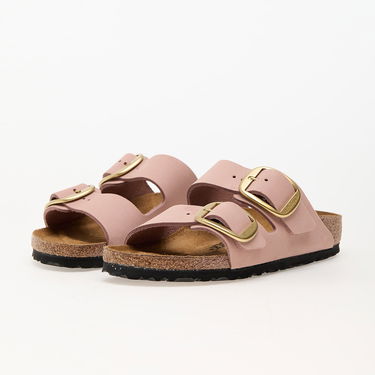 Кецове и обувки Birkenstock Arizona Big Buckle Nubuck Leather Soft Pink Розово | 1026583, 5