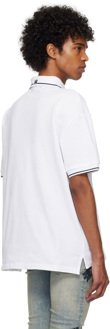 Поло тениска AMIRI Amiri MA Core Logo Polo Бяло | AMJYPO1009, 2