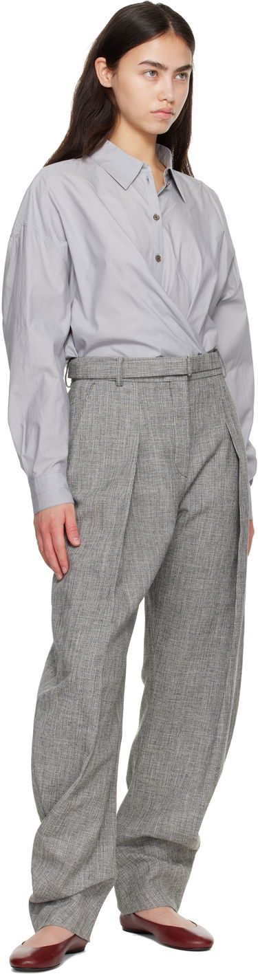 Кецове и обувки LANVIN 'The Ballerina' Flats Бургунди | FW-BAGA0H-NAPA-H25, 4