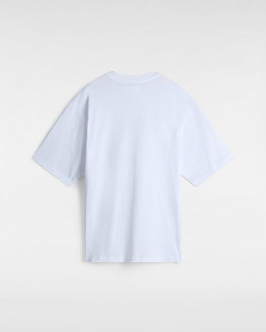 Тениска Vans Retro V T-shirt Бяло | VN000HFZWHT, 1