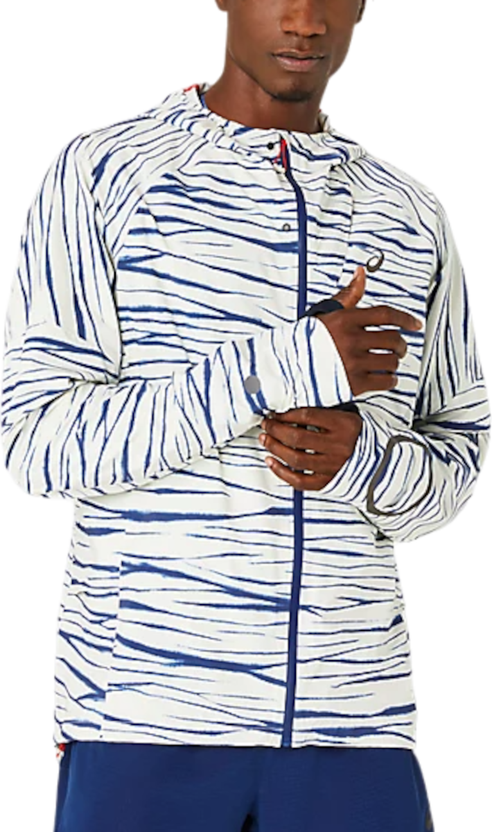 Яке Asics METARUN SHIBORI WATERPROOF JACKET Бяло | 2011d124-200, 0