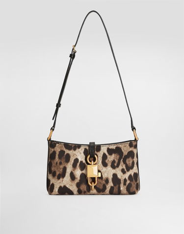 Чанта през рамо Dolce & Gabbana Dolce & Gabbana Leopard-print Lock Shoulder Bag Многоцветен | BB7891A0007HY13M, 1