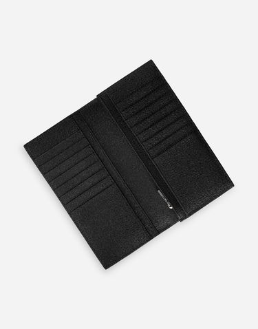 Портфейл Dolce & Gabbana Calfskin Vertical Wallet With Logo Tag Черно | BP2573AG21980999, 3