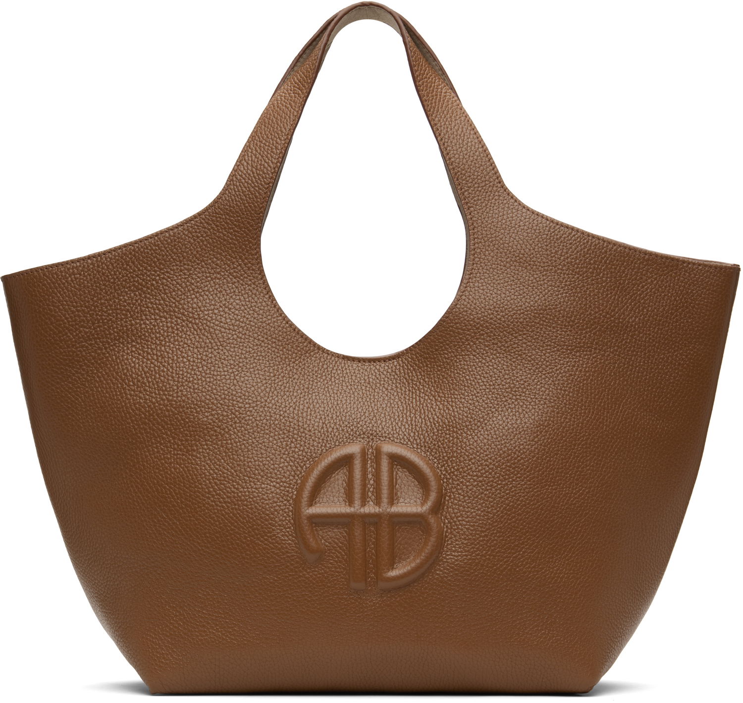 Голяма пазарска чанта Anine Bing Anine Bing Lili Medium Tote Кафяво | A-13-10760-COG1, 0