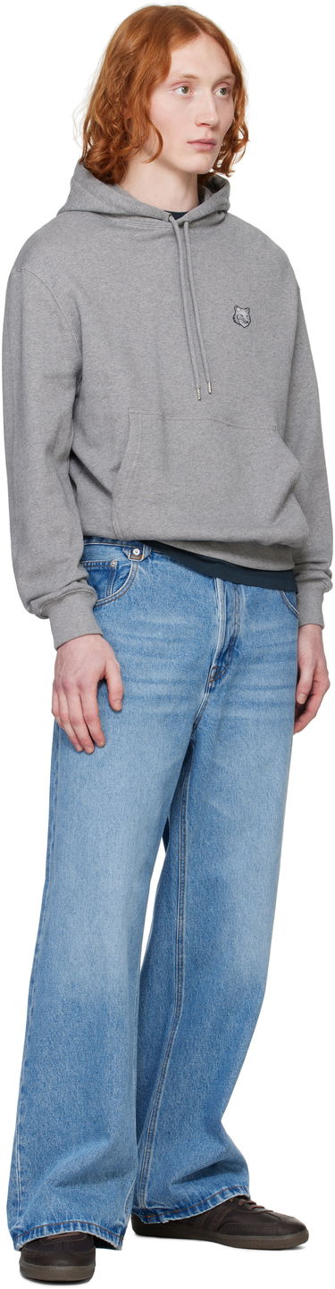 Суитчър MAISON KITSUNÉ Maison Kitsuné Comfort Hoodie with Fox Head Patch Сиво | MM00713KM0321, 3