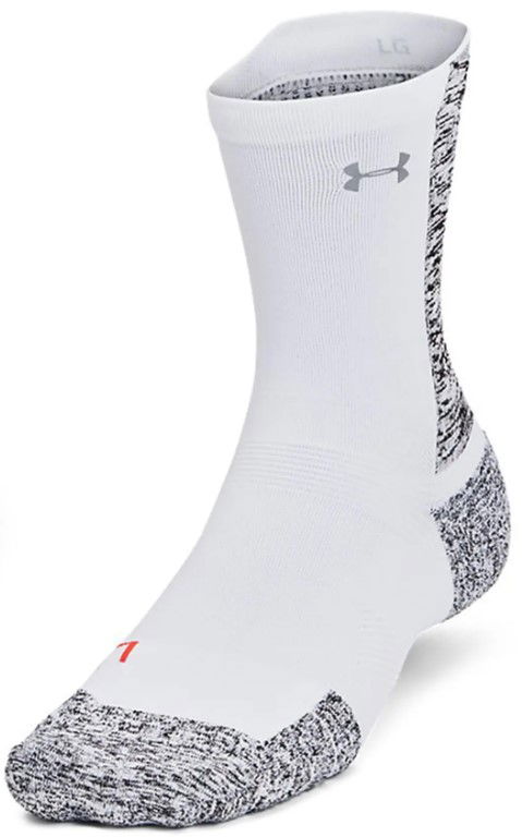 Чорапи Under Armour AD Run Cushion 1pk Mid Бяло | 1376076-101, 0