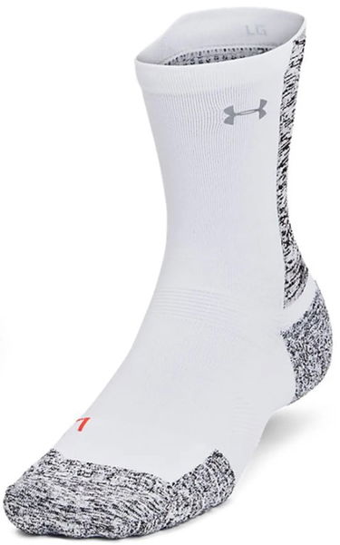 Чорапи Under Armour AD Run Cushion 1pk Mid Бяло | 1376076-101, 0