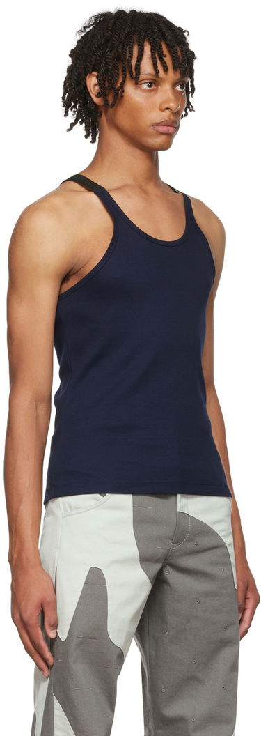 Потник Dion Lee Dion Lee Exclusive Tank Top Тъмно синьо | BLACK RIB, 1