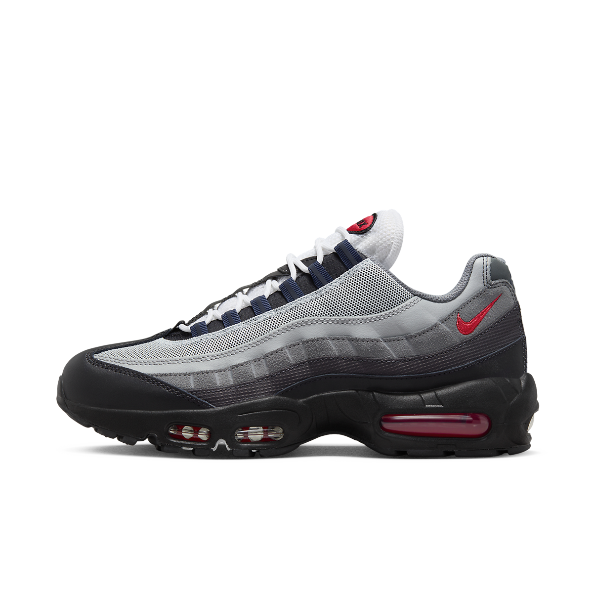 Кецове и обувки Nike Air Max 95 "Track Red Smoke Grey" Сиво | DM0011-007, 0