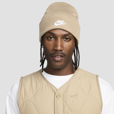 Шапка Nike Nike Peak Futura Beanie Бежово | HF0186-247, 3