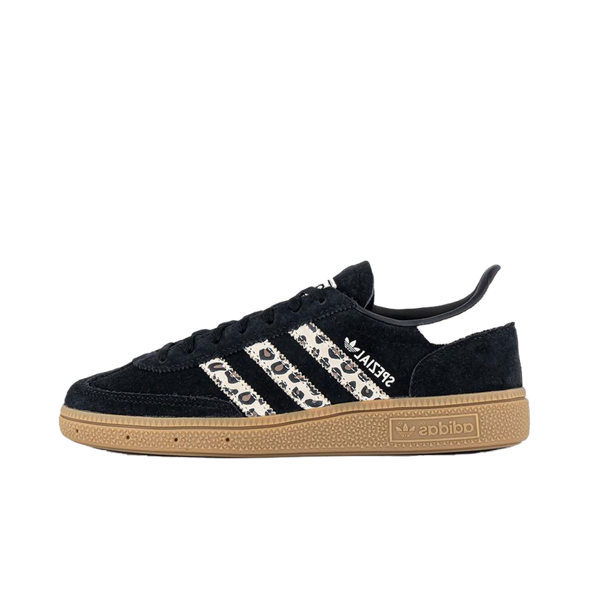 Кецове и обувки adidas Originals Handball Spezial Black Wonder Leopard (Women's) Черно | JH9092