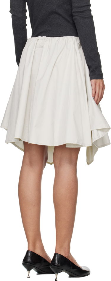 Пола OUR LEGACY Our Legacy Mainsail Mini Skirt Бяло | W2254MD, 2