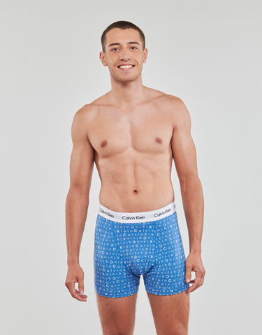 Боксерки CALVIN KLEIN Boxers  3-pack Синьо | 0000U2662G-H4Y, 1