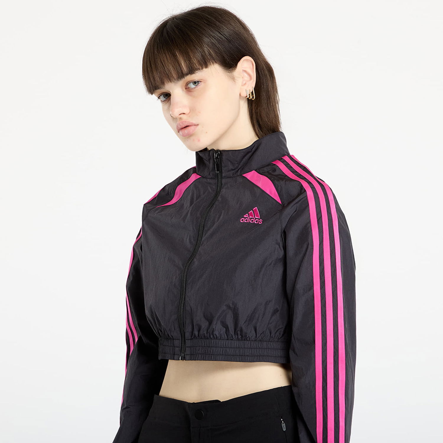 Яке adidas Originals Teamgeist Adicolor Cropped Track Top Многоцветен | JZ8276, 1