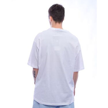Тениска New Era New Era MLB NY Yankees Script Graphic Tee Бяло | 60596279, 3