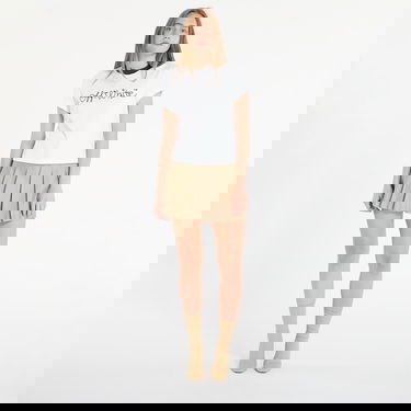 Тениска Off-White Emb Script Logo Fitted T-Shirt Бяло | OWAA112F25JER0010148, 3