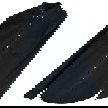 Риза Portuguese Flannel Lobo Button Down Corduroy Shirt Size Small Тъмно синьо | AW25051-NVY, 0