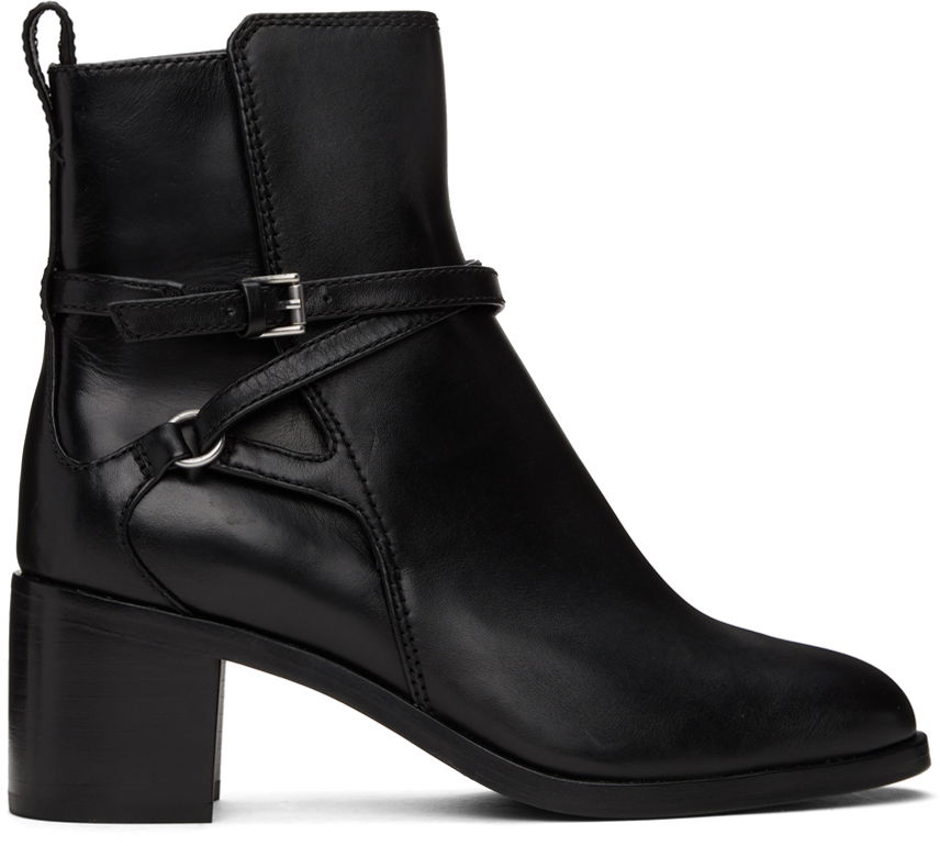 Облекло rag & bone Rag & Bone Hazel Buckle Boots Черно | WFF23FF013SX13, 0