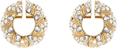 Обеци Valentino Valentino Garavani Small Crystal Magnetic Clip-on Earrings Металик | 6W0J0AA4YCW, 0
