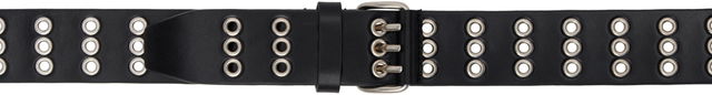 Ann Demeulemeester Ezra Grommet Leather Belt