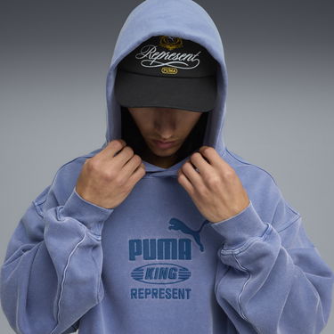 Суитчър Puma REPRESENT Hooded Sweatshirt Синьо | 632542_78, 4
