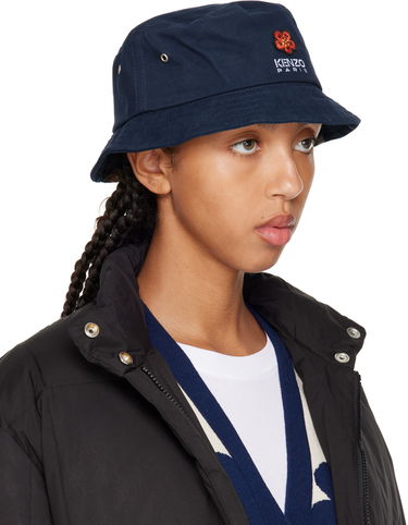 Шапка KENZO Paris Boke Flower Bucket Тъмно синьо | FC65AC404F33, 1