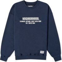 Пуловер Neighborhood Classic Crewneck Тъмно синьо | 232UWNH-CSM02-NY, 1