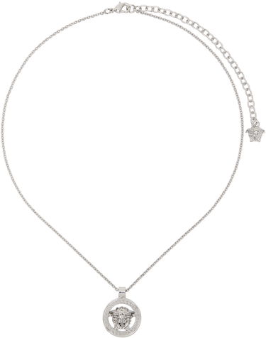 Колие Versace Silver Medusa '95 Pendant Necklace Металик | 1015201_1A00620, 0